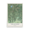 Map of the Town of Tomah, Wisconsin, 12 x 18 inch unframed archival matte print