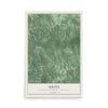 Map of Unity, Trempealeau County, Wisconsin, 12 x 18 inch unframed archival matte print