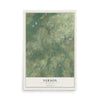 Map of Vernon, Wisconsin, 12 x 18 inch unframed archival matte print