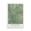 Map of the Town of Verona, Wisconsin, 12 x 18 inch unframed archival matte print