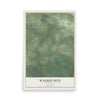 Map of Waukechon, Wisconsin, 12 x 18 inch unframed archival matte print