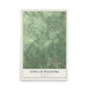 Map of the Town of Wautoma, Wisconsin, 12 x 18 inch unframed archival matte print