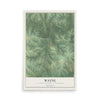 Map of Wayne, Lafayette County, Wisconsin, 12 x 18 inch unframed archival matte print