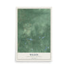 Map of Wilson, Rusk County, Wisconsin, 12 x 18 inch unframed archival matte print