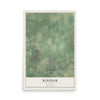 Map of Windsor, Wisconsin, 12 x 18 inch unframed archival matte print