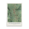 Map of Wonewoc, Wisconsin, 12 x 18 inch unframed archival matte print