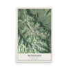 Map of Bethlehem, West Virginia, 12 x 18 inch unframed archival matte print