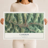 Map of Cameron, West Virginia, 12 x 18 inch unframed archival matte print