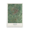 Map of Elkins, West Virginia, 12 x 18 inch unframed archival matte print
