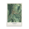 Map of Harman, West Virginia, 12 x 18 inch unframed archival matte print