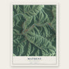 Matheny, West Virginia map print, the full design