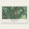 Montcalm, West Virginia map print, the full design