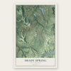 Shady Spring, West Virginia map print, the full design