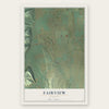 Fairview, Wyoming map print, the full design