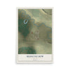 Map of Medicine Bow, Wyoming, 12 x 18 inch unframed archival matte print