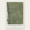 North Rock Springs, Wyoming map print, the full design