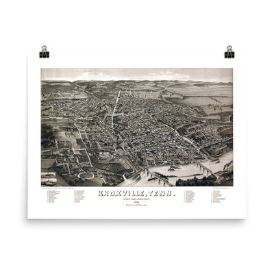 Knoxville, TN 1886 - Available at KNOWOL