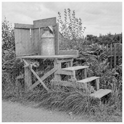 Kytta Family Building a Well Thurston County 1939 - Available at KNOWOL