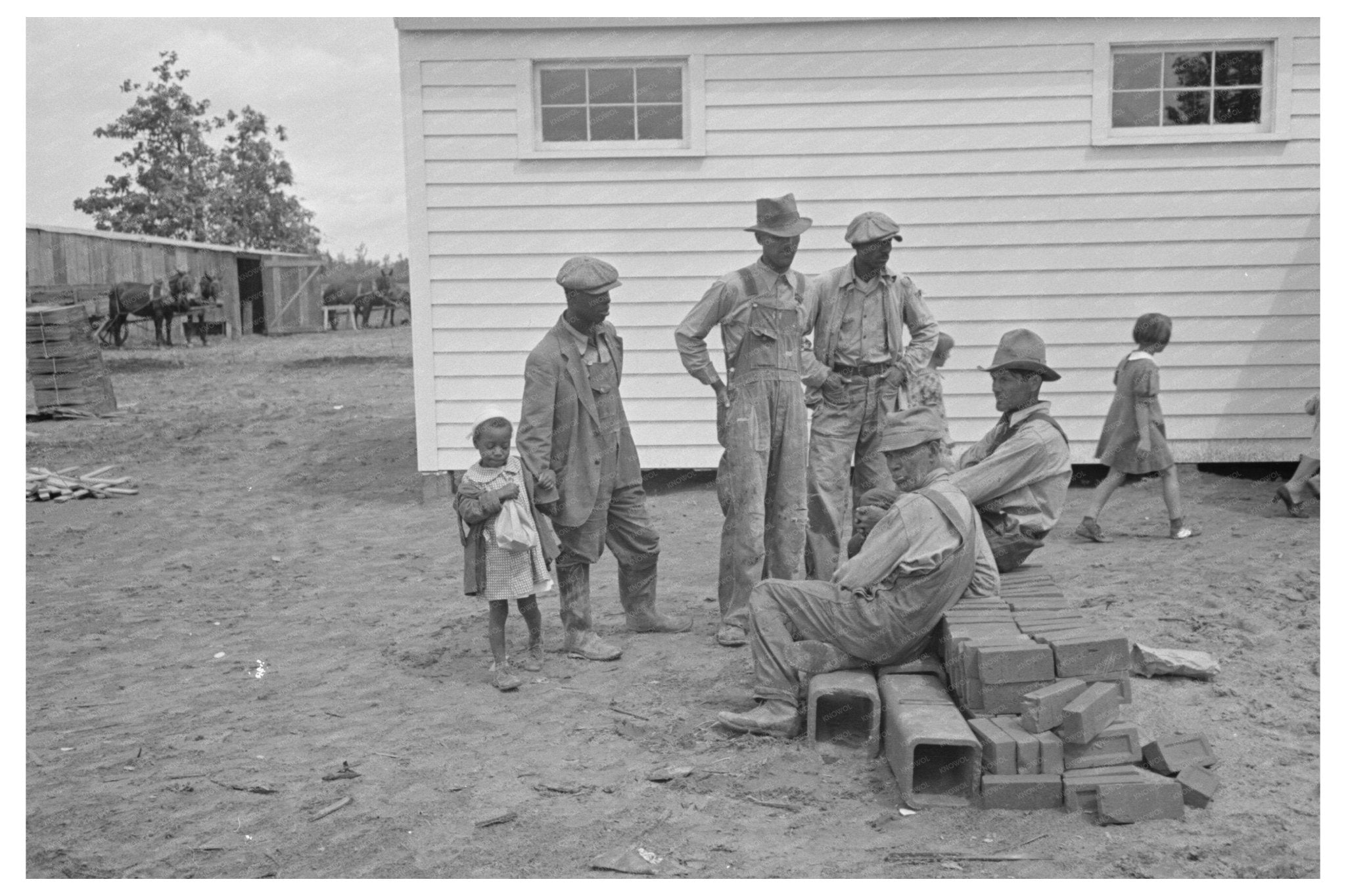 La Forge Farms Cooperative Society May 1938 Missouri Image - Available at KNOWOL