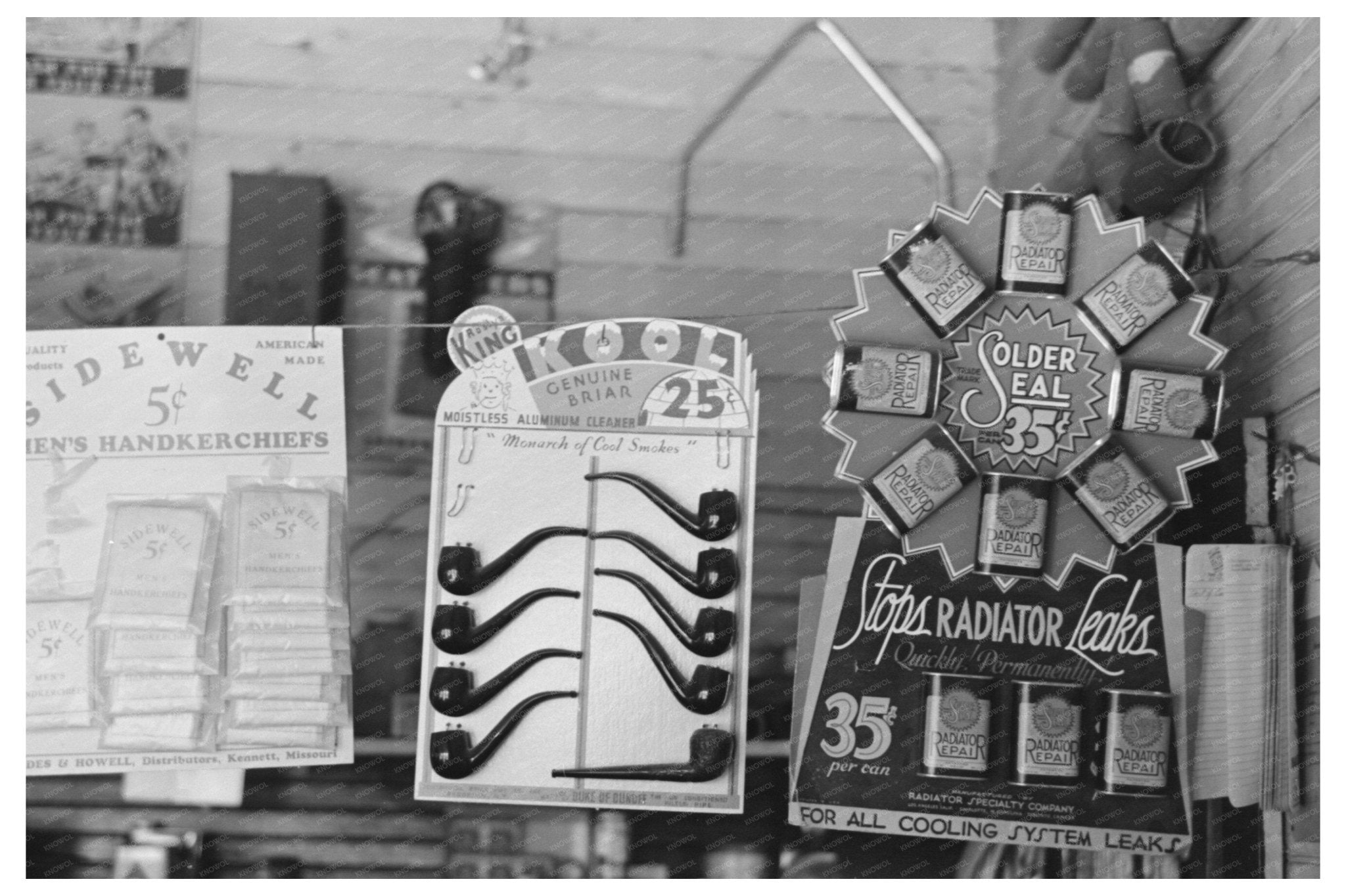 La Forge Missouri Store Display August 1938 - Available at KNOWOL