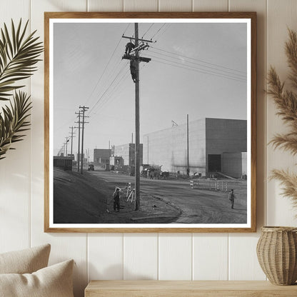 Las Vegas 1942 Basic Magnesium plant construction image - Available at KNOWOL