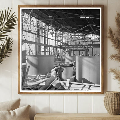 Las Vegas Magnesium Plant Interior Under Construction 1942 - Available at KNOWOL