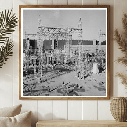 Las Vegas Power Transmission Towers 1945 - Available at KNOWOL