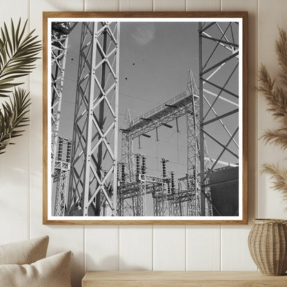 Las Vegas Transmission Towers and Transformers 1943 - Available at KNOWOL