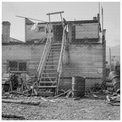 Last House Before Canada in Pointhill Idaho 1939 - Available at KNOWOL