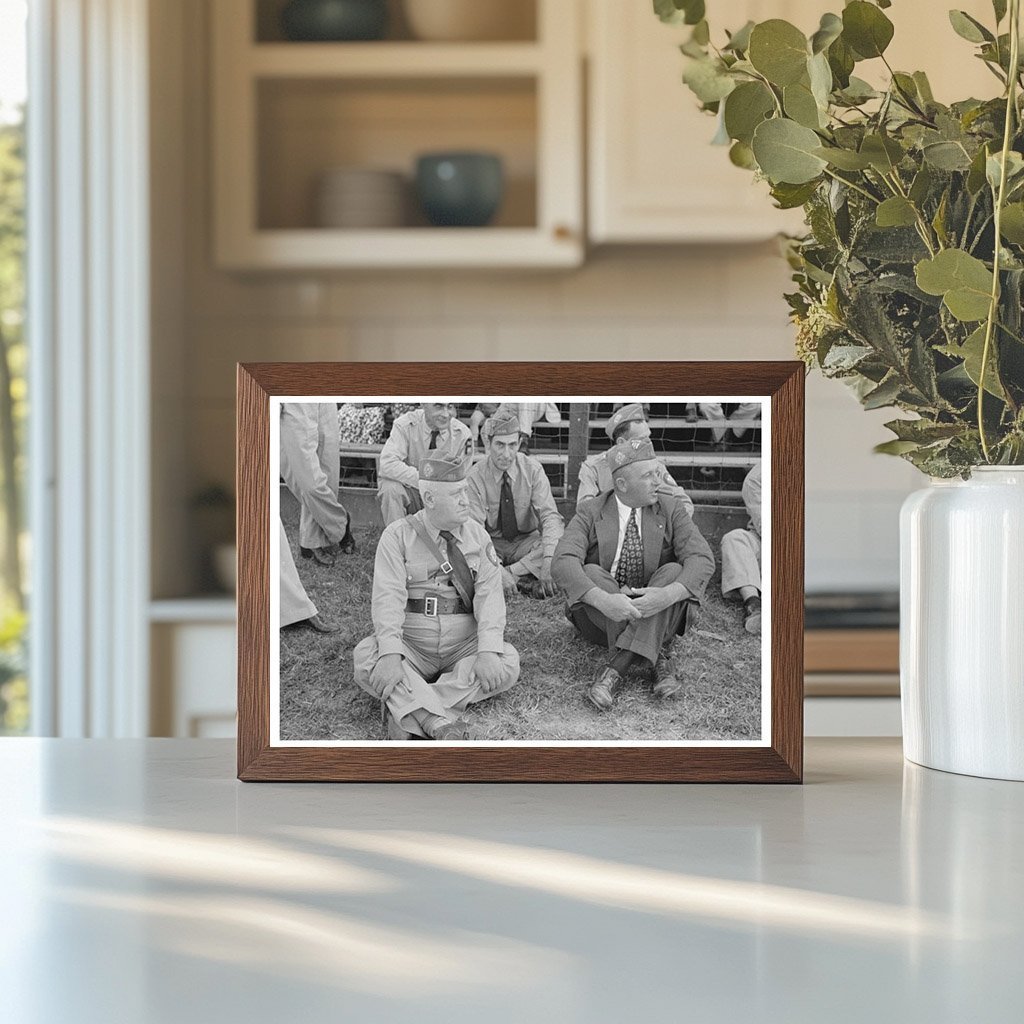 Legionnaires at State Fair in Donaldsonville Louisiana 1938 - Available at KNOWOL