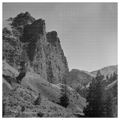 Lemhi County Idaho Williams Creek Valley Image August 1942 - Available at KNOWOL