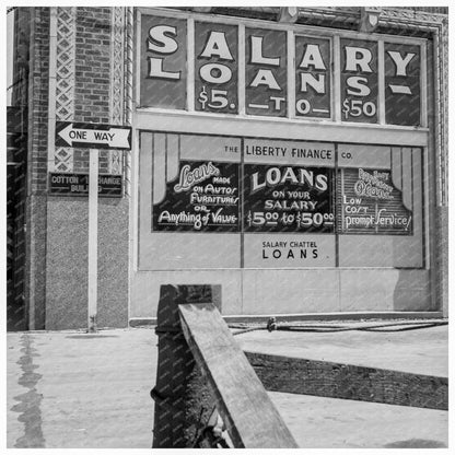 Liberty Finance Company Oklahoma City June 1937 Photo - Available at KNOWOL