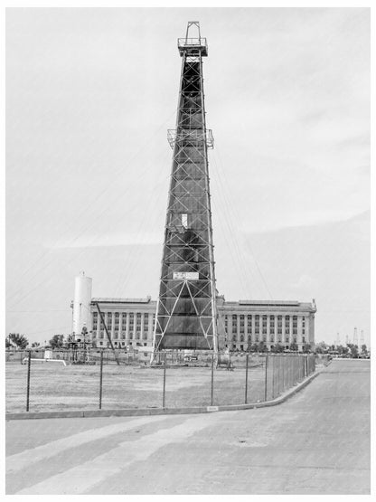 Lincoln Boulevard Oklahoma City August 1938 Photo - Available at KNOWOL