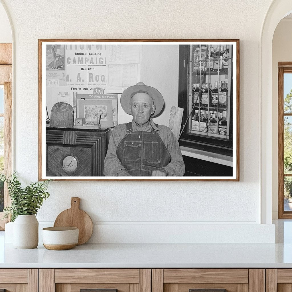 Liquor Store Owner Costilla Taos County New Mexico 1940 - Available at KNOWOL