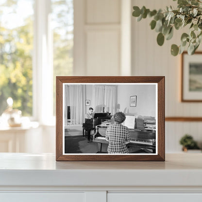 Living Room of Ifor Jones Bethlehem PA May 1944 - Available at KNOWOL