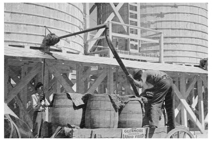 Loading Liquid Feed at Owensboro Distillery May 1938 - Available at KNOWOL