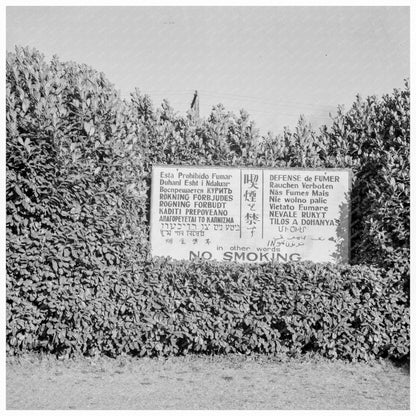 Longview Lumber Mill Sign August 1939 Historical Image - Available at KNOWOL