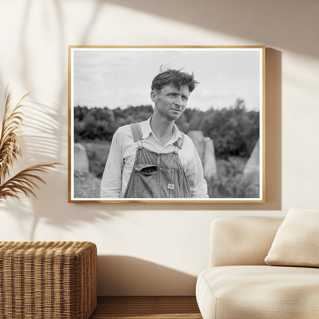 Lumber Mill Worker Fullerton Louisiana July 1937 Image - Available at KNOWOL