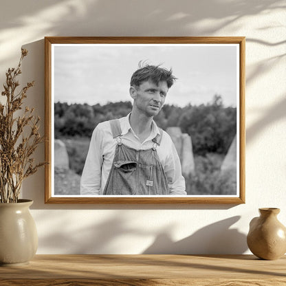 Lumber Mill Worker Fullerton Louisiana July 1937 Image - Available at KNOWOL