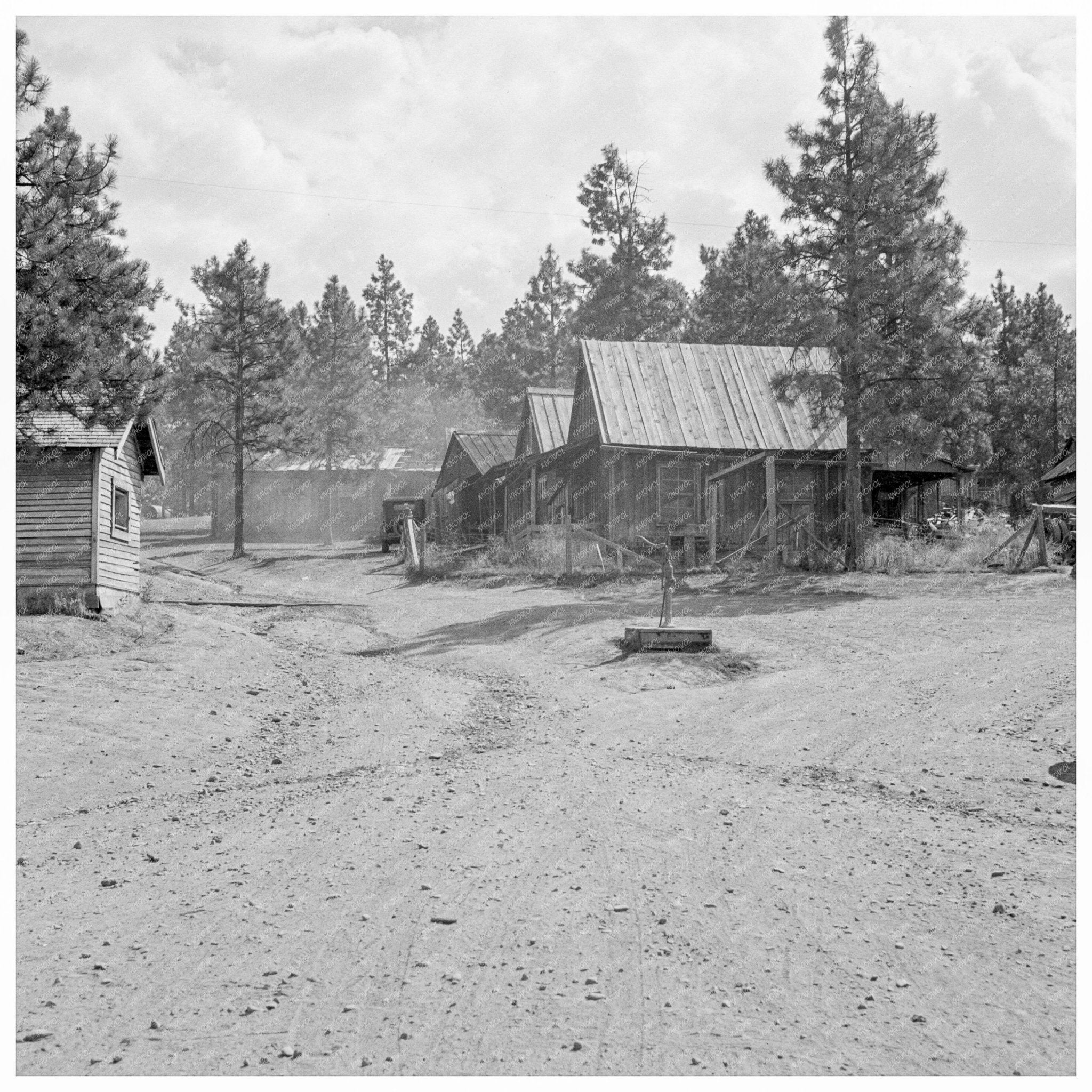 Lumber Mill Workers House in Keno Oregon 1939 - Available at KNOWOL