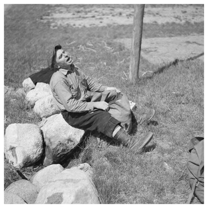 Lumberjacks at Work in Minnesota 1937 - Available at KNOWOL