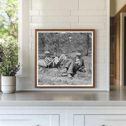 Lumberjacks at Work Littlefork Minnesota July 1937 - Available at KNOWOL