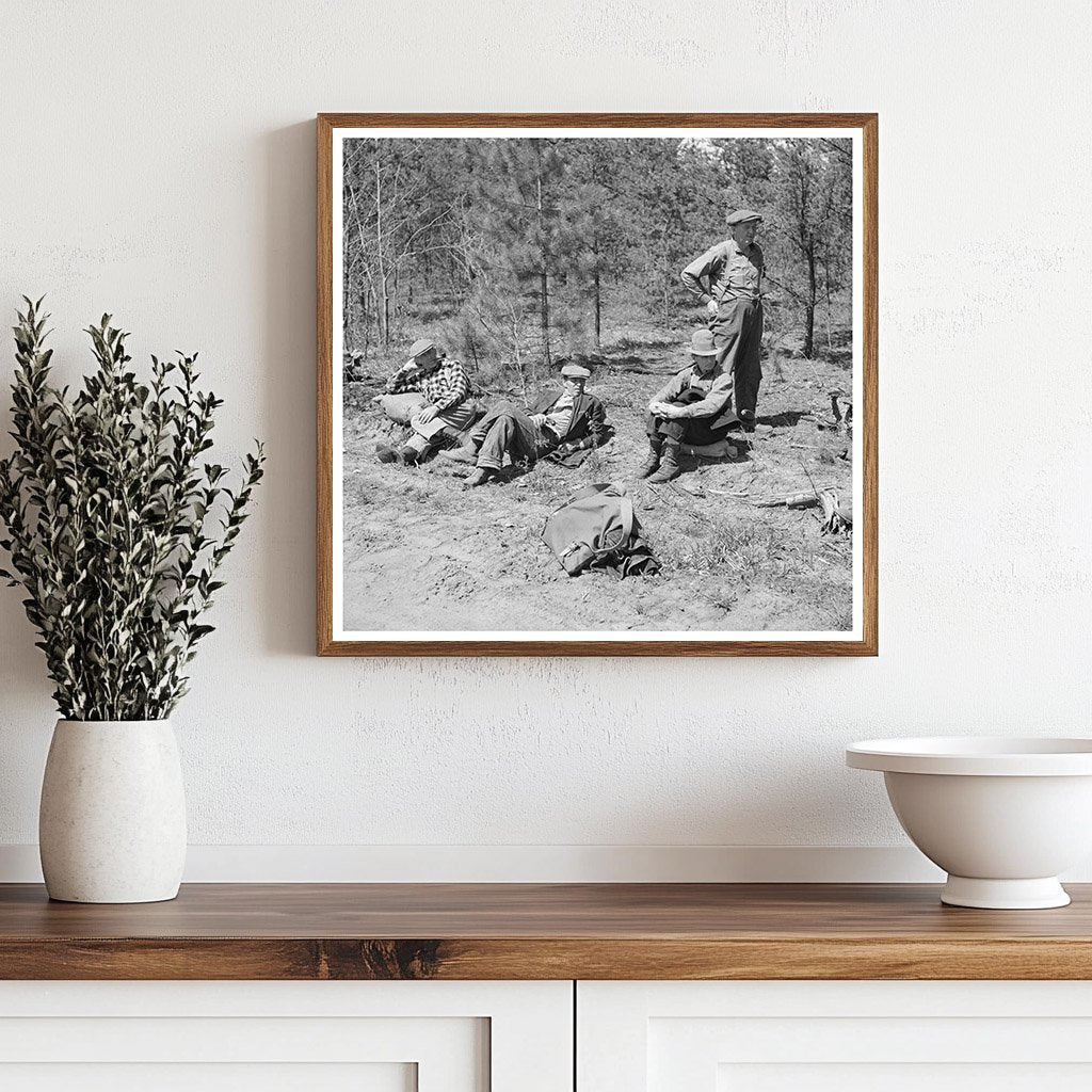 Lumberjacks on Break in Littlefork Minnesota May 1937 - Available at KNOWOL