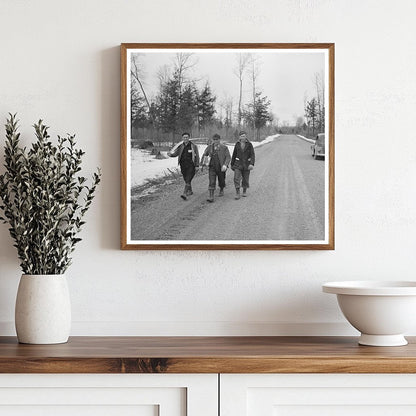 Lumberjacks Working in Wisconsin April 1937 - Available at KNOWOL