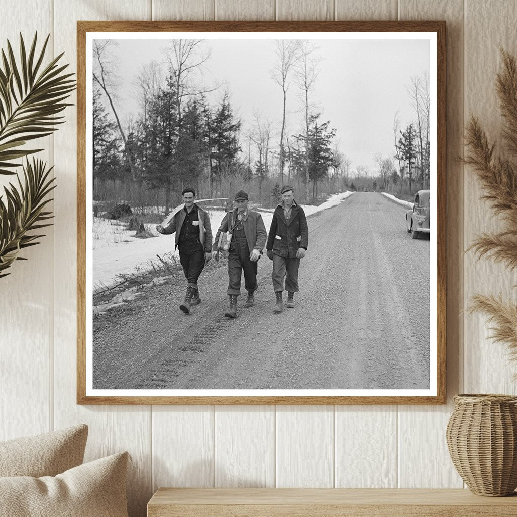 Lumberjacks Working in Wisconsin April 1937 - Available at KNOWOL