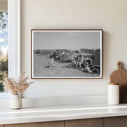 Lunch Break for Agricultural Workers Imperial County 1942 - Available at KNOWOL