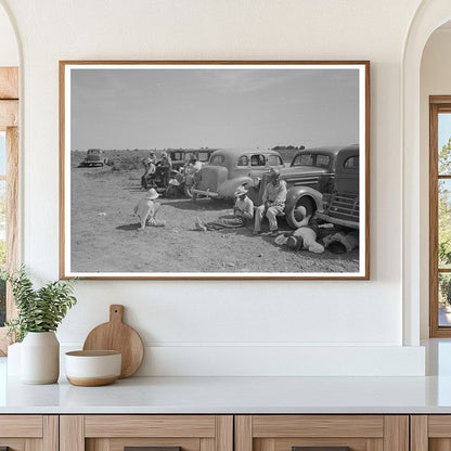 Lunch Break for Agricultural Workers Imperial County 1942 - Available at KNOWOL