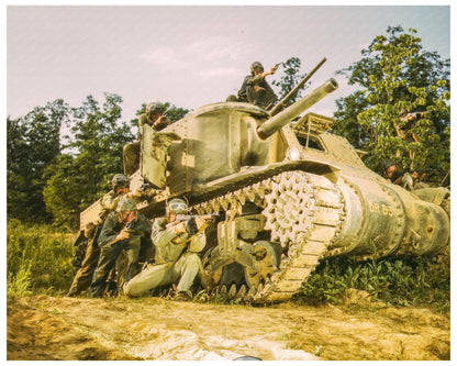 M - 3 Tank Crew Training at Fort Knox June 1942 - Available at KNOWOL