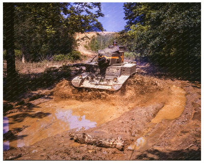 M - 3A1 Stuart Tank at Fort Knox June 1942 - Available at KNOWOL