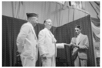 Magician at Louisiana State Fair November 1938 - Available at KNOWOL